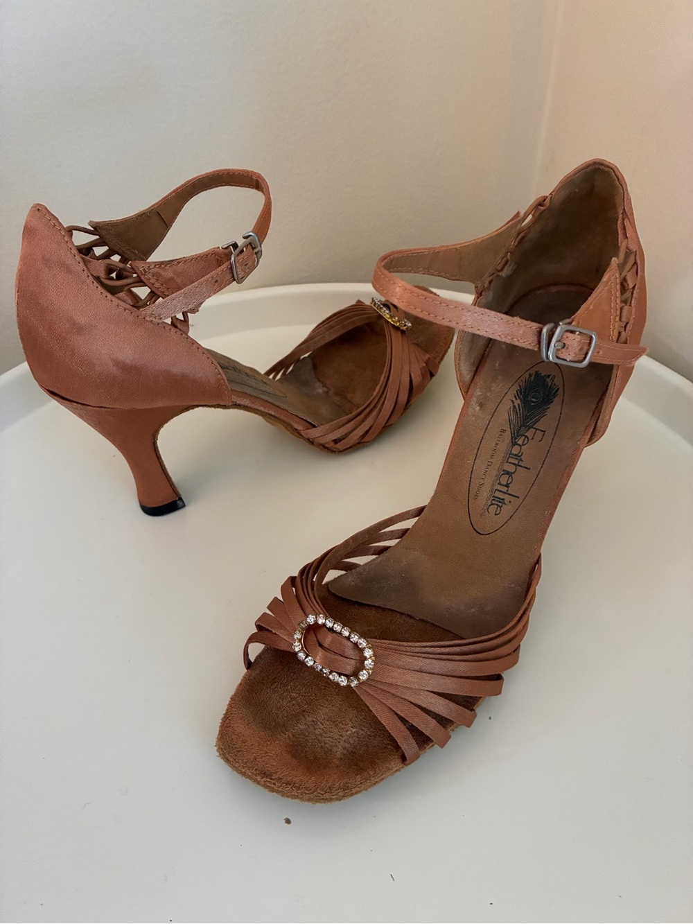 8 featherlite dancing heels professional level